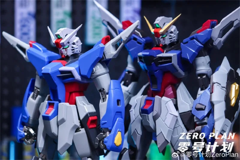 Bandai Zero Plan 4 in 1 Gundam Heads 1/100 ABS Model Kit