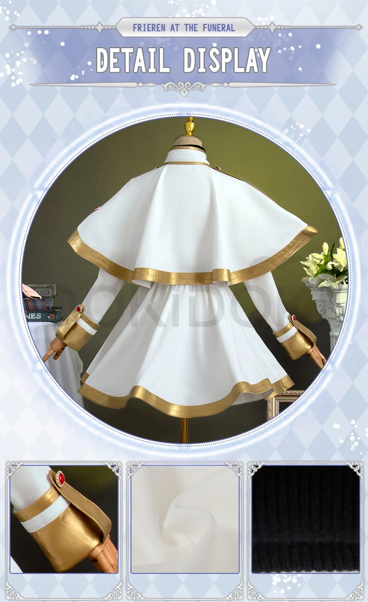 IN STOCK Frieren Himmel Fern Stark Heiter Cosplay Costume Anime Frieren: Beyond Journey's End【S-2XL】DokiDoki-R Cosplay Plus Size