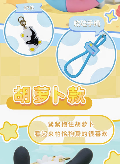 Hot Sanrio Pochacco Toy Mini Anime Action Figure Keyring Pendant Decoration Collection Keychain Model Doll Birthday Gift For Kid