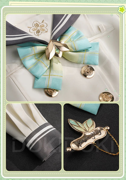 IN STOCK Firefly Cosplay Costume Game Honkai Star Rail DokiDoki-SR Women Cute JK Uniform HSR Firefly Spring Missive