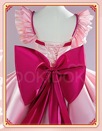 Nanami Ruchia Cosplay Costume Anime Mermaid Melody Pichi Pichi Pitch DokiDoki-R Women Cute Pink Costume Halloween