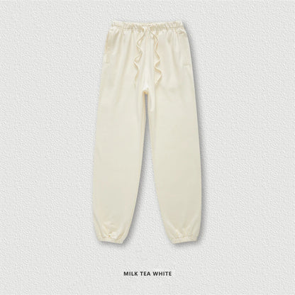 ZODF New Men Heavy Weight 440gsm Solid Sweatpants Unisex Loose Basic Casual Comfortable Sport Pants Joggers Streetwears HY0628