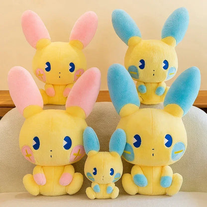 Pokemon Plusle Minun Plush Toys Anime Pokémon Plushie Dolls 30/70cm Cute Stuffed Pillow Pikachu Christmas Gifts for Childrens