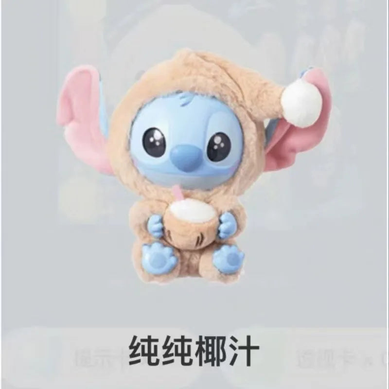 Stitch Eat Something Before Sleep Series Blind Box Toy Mystery Box Anime Figure Stitch Doll Pendant Ornaments Kid Christmas Gift