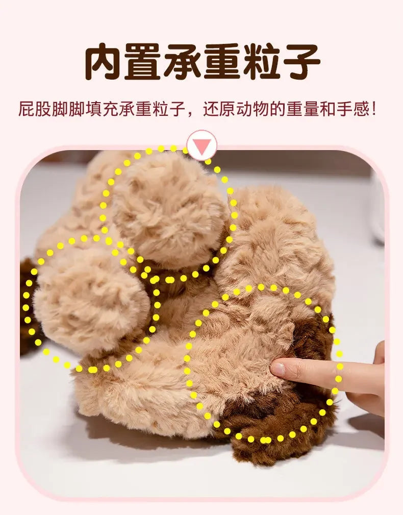 Cute Dog Plush Toy Soft Kawaii Puppy Doll Cartoon Animal Corgi Shiba Inu Pug Dog Stuffed Pillow Children Birthday Christmas Gift