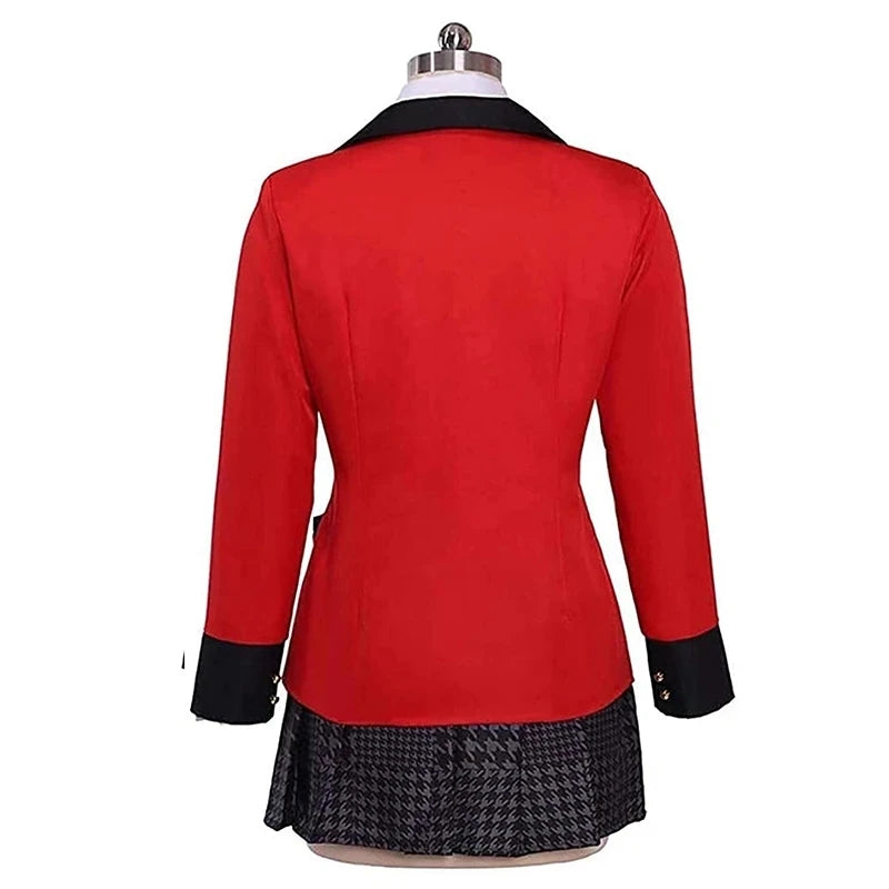 HOMCHEE TRENDS Jabami Yumeko Cosplay Set Adult Cotton Polyester