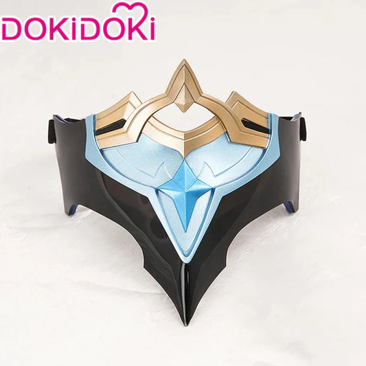 IN STOCK Il Dottore Mask Game Genshin Impact Fatui Harbinger Cosplay DokiDoki Cosplay Fatui Doctor Mask Cosplay Props Il Dottore