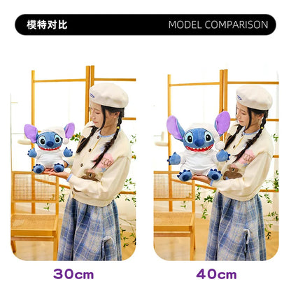 40/50/70cm Super Big Size Pajamas Stitch Disney Anime Plush Stuffed Doll Kawaii Room Decor Lilo & Stitch Plushies Holiday Gift