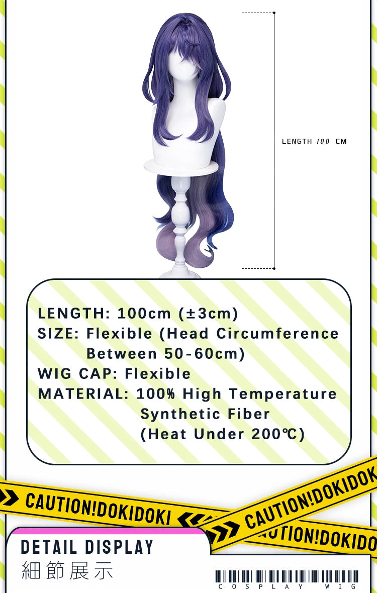 IN STOCK Lauma Aino Sandrone Wig Game Genshin Impact Cosplay Wig DokiDoki Nod-Krai Women Long Hair Free Wig Cap Halloween