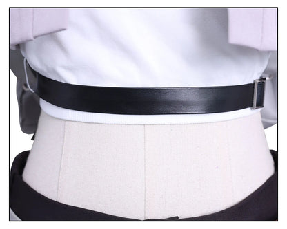 Anime Gachiakuta Riyo Reaper Cosplay Costume Uniform Jacket Short Backpack Akuta Cleaners Halloween Party for Women Girls iCoser