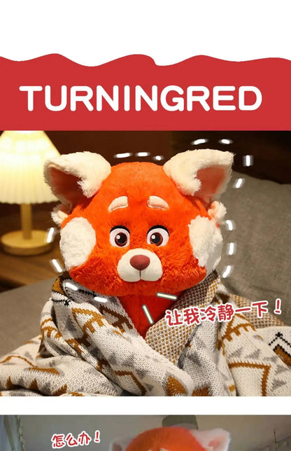 12-70cm Genuine Disney Turnings Red Plush Toys Kawaii Anime Panda Plushies Pillow Stuffed Bear Doll Girl Soft Toy for Kids Gift
