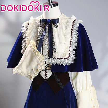 Souseiseki Cosplay Costume Anime Rozen Maiden Cosplay DokiDoki Women Cute Blue Dress Christmas Costume Souseiseki Cosplay