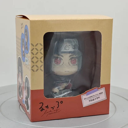 Popular Big Head Anime Naruto Shippūden Figurine Uchiha Itachi Action Figure PVC Q Version Collection Model Decoration Toy Gift