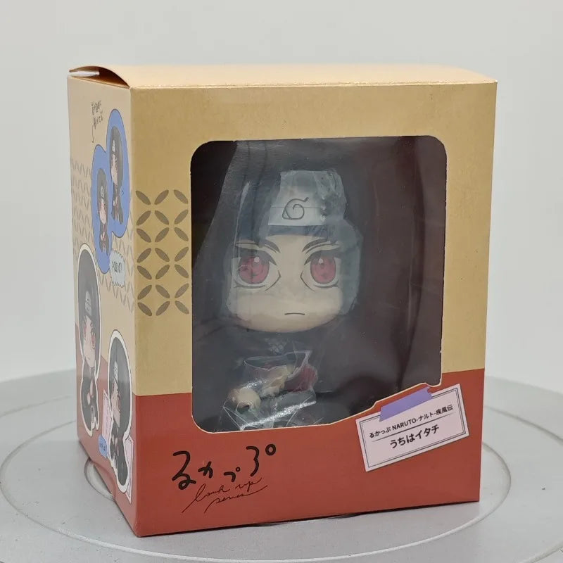 Popular Big Head Cute Anime Jujutsu Posture Figurine Naruto Shippuden Action Figures PVC Q Version Collection Model Toys Gifts