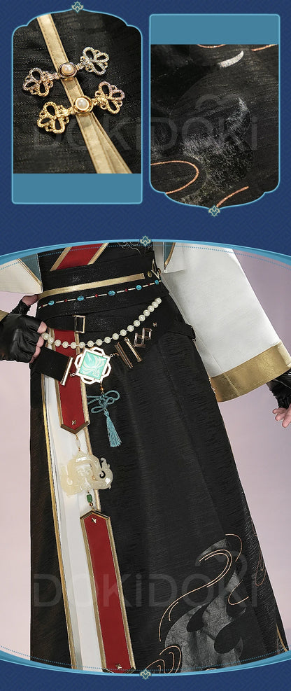 IN STOCK Xiao Doujin Cosplay Costume Game Genshin Impact Cosplay DokiDoki-SR Xiao Cosplay Men Chinese Style Doujin Costume