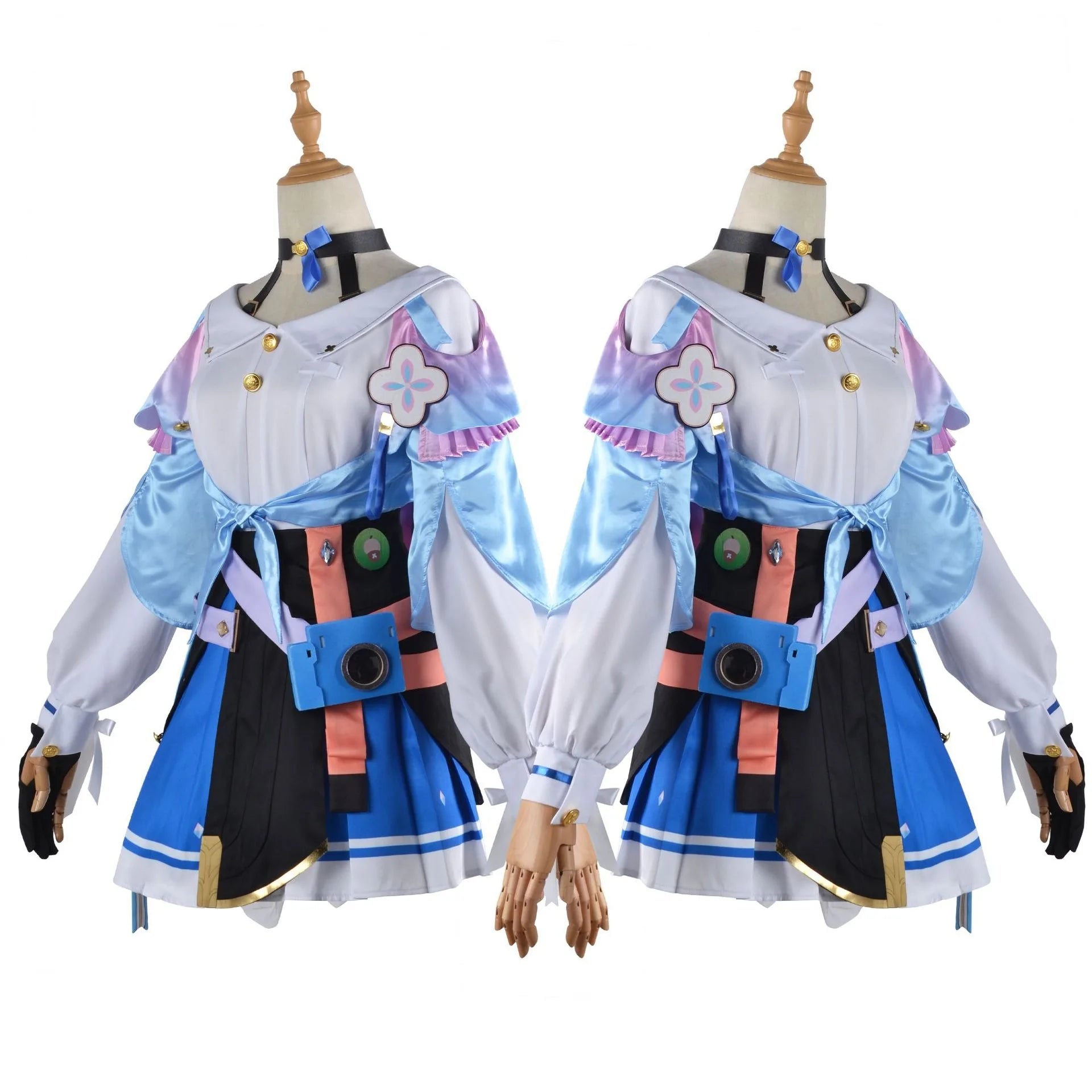 Honkai Star Rail March 7th Cosplay Costume Big Size Cotton Polyester
