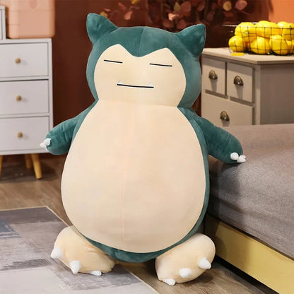 30-200cm TAKARA TOMY Pokemon Snorlax Animal Doll Holster  Plush Toys Kawaii Anime New Rare  Cute Soft Stuffed  Girls Kids Gift