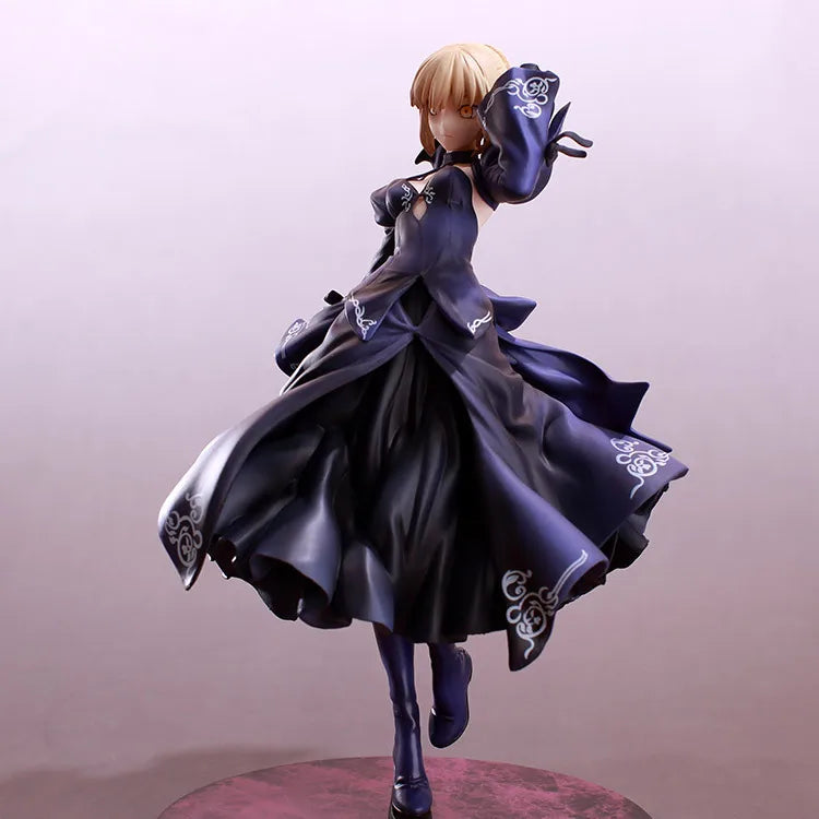 25cm Fate/Stay Night Saber Alter - Pvc Anime Figurine Formal Dress Version Swapable Stylish Room Decoration Desk Ornament Gift