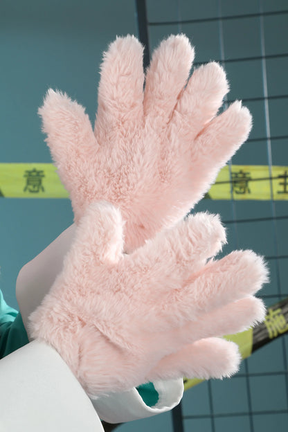 Zenless Zone Zero Zhao Cosplay Costume Dress Uniform Headwear Tail Earrings Rabbit Ear Halloween Party for Women Girls Role Play