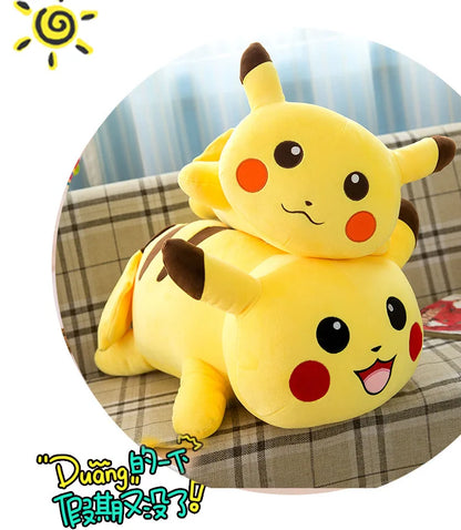 50/70/85cm Big Size Pokemon Pikachu Anime Plush Stuffed Doll Room Decoration Plushies Pillow Peluche Ornaments Children's Gifts