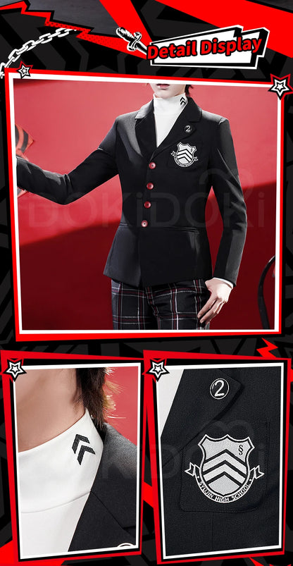 IN STOCK Amamiya Ren Cosplay Costume【S-2XL】DokiDoki-SR Men School Uniform Halloween Plus Si