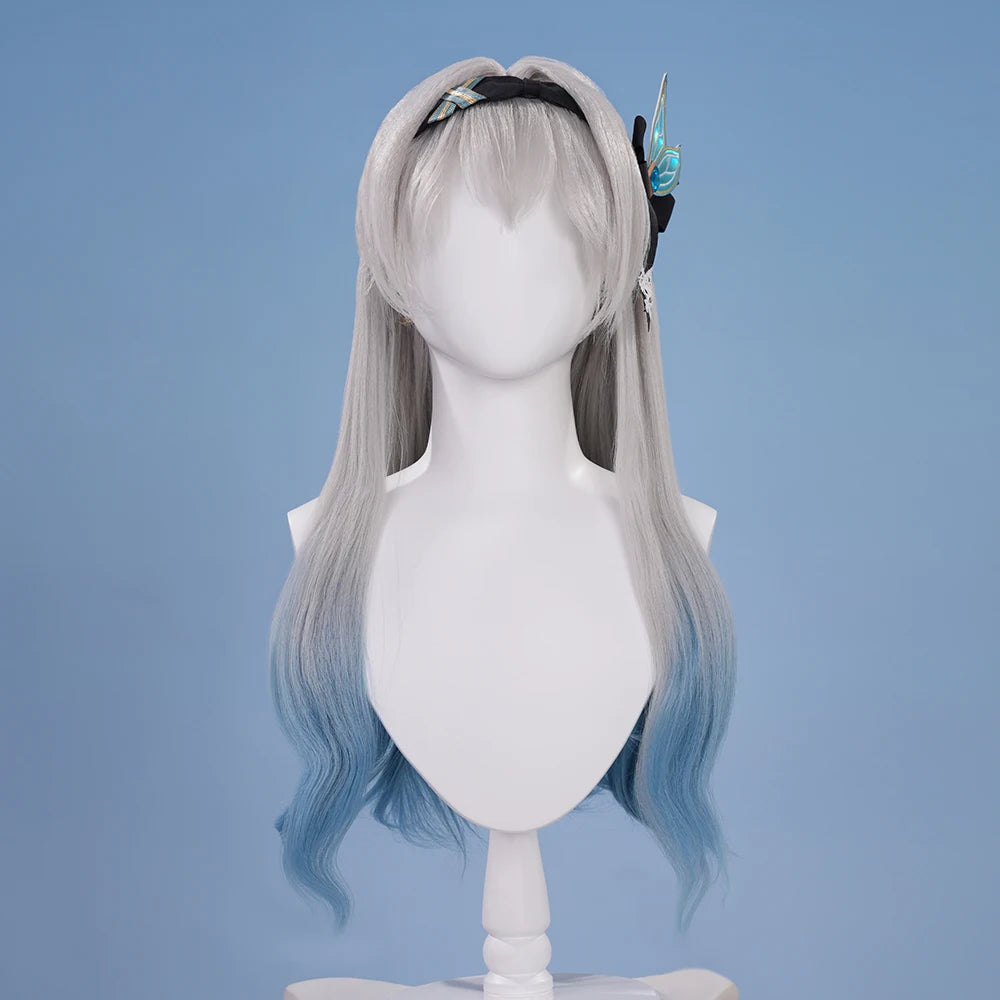 iCoser Honkai Star Rail Firefly Cosplay Costume Spring Missive Uniform Headwear Socks Halloween Party for Women Girls Cos Gifts