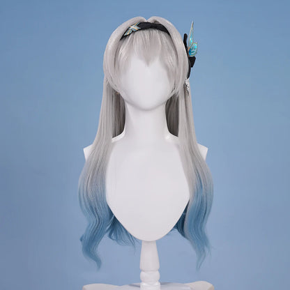 iCoser Honkai Star Rail Firefly Cosplay Costume Spring Missive Uniform Headwear Socks Halloween Party for Women Girls Cos Gifts