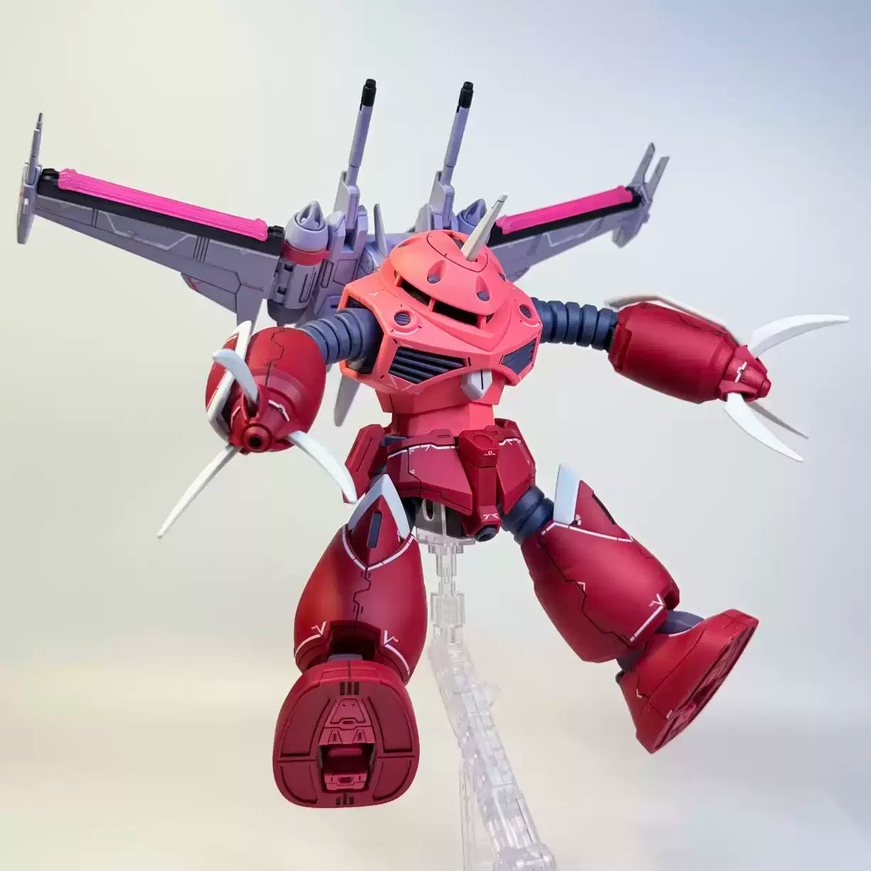 HG 1/144 Justice Z’Gok Aslan Action Figure Mecha Warrior High Detail Detachable Parts Assembly Model Toy Collectible GK