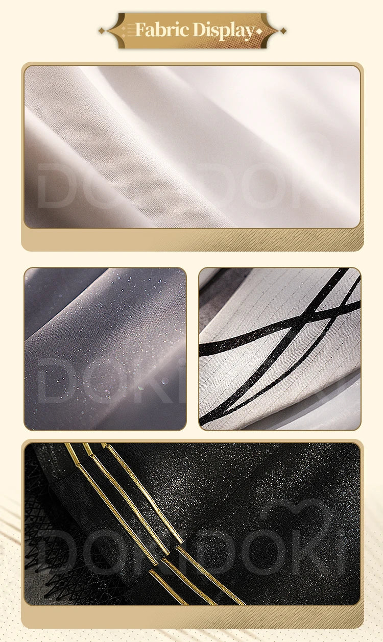 IN STOCK Arturia Virtuosa Cosplay Costume Game Arknights Cosplay DokiDoki-SR Virtuosa Cosplay Arturia Giallo Women Costume