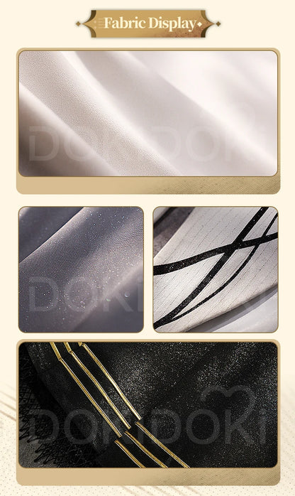 IN STOCK Arturia Virtuosa Cosplay Costume Game Arknights Cosplay DokiDoki-SR Virtuosa Cosplay Arturia Giallo Women Costume