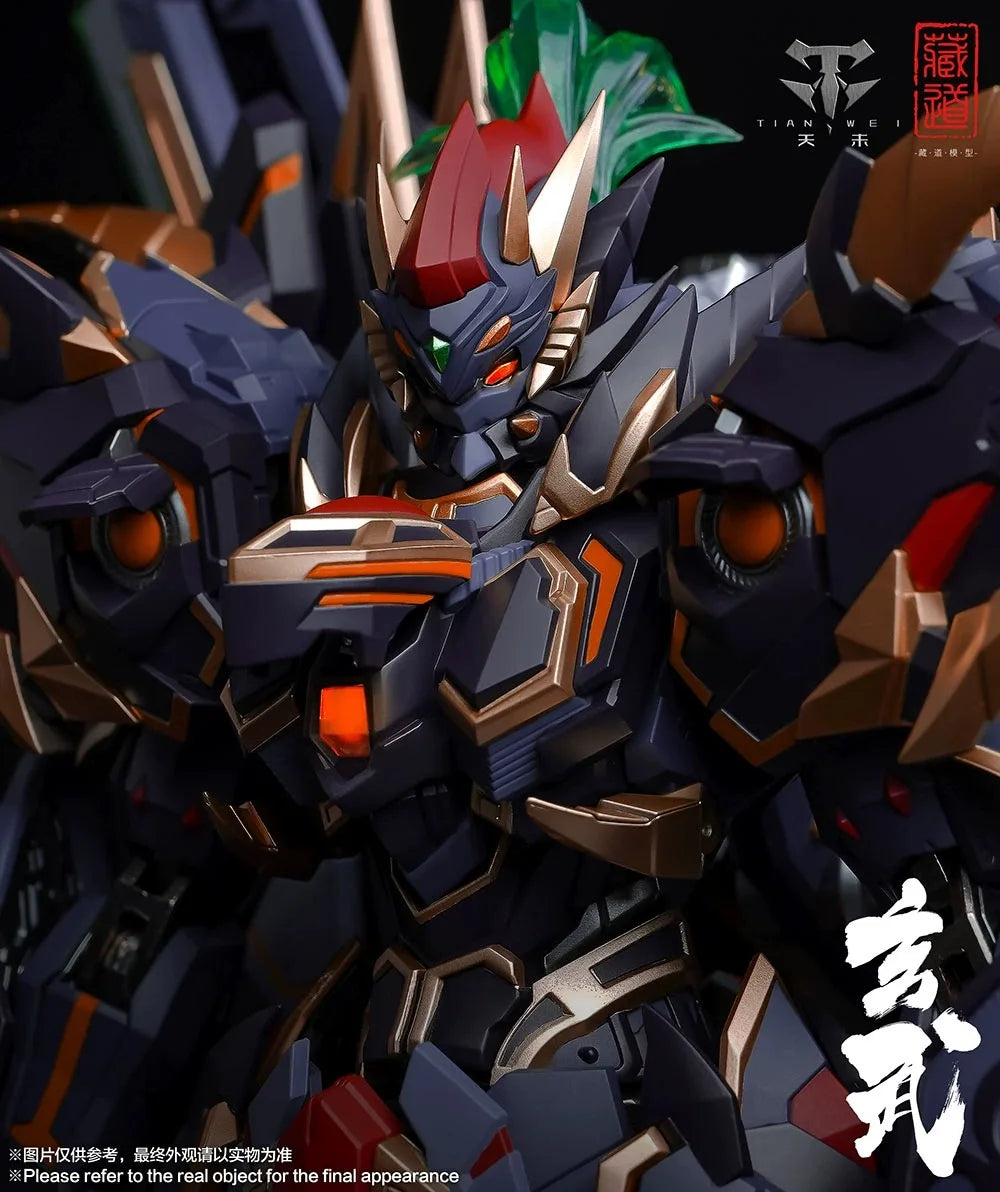【In Stock】 Tang Dao Model Collectible Alloy Mecha Action Figure Four Holy Beasts Xuanwu CD-04 Finished Product National Creation