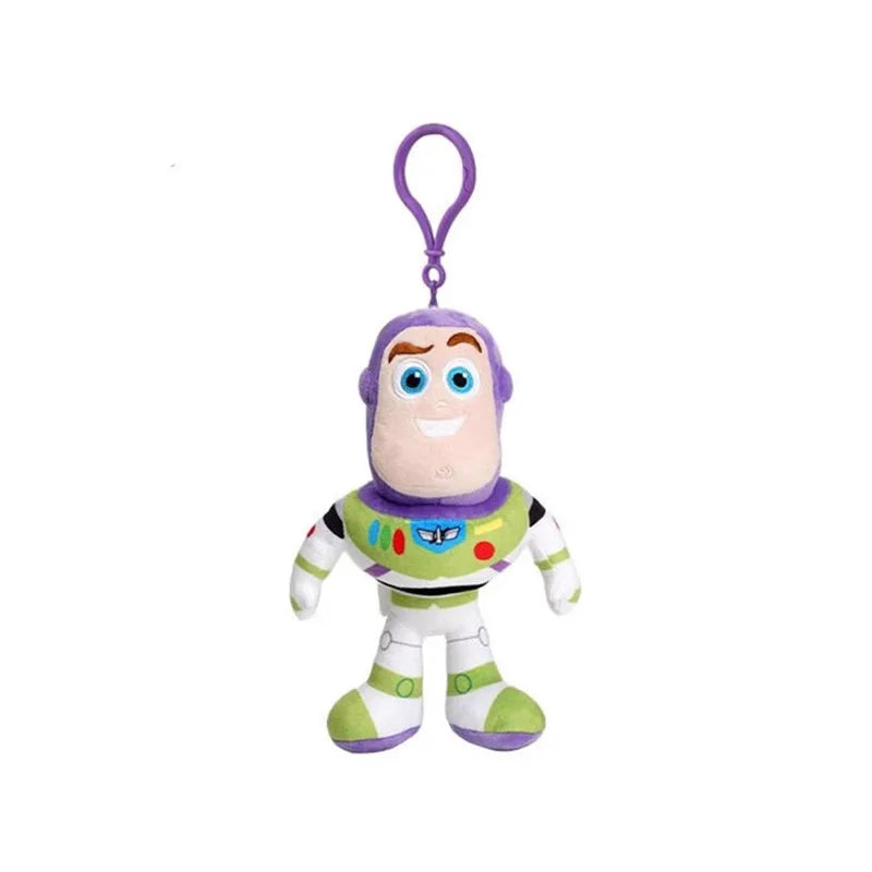 Genuine Disney Buzz Lightyear Plush Toys Fantasy Toy Story Pendant Bag Accessories Keychain Bag Car Pendant Valentine's Day Gift