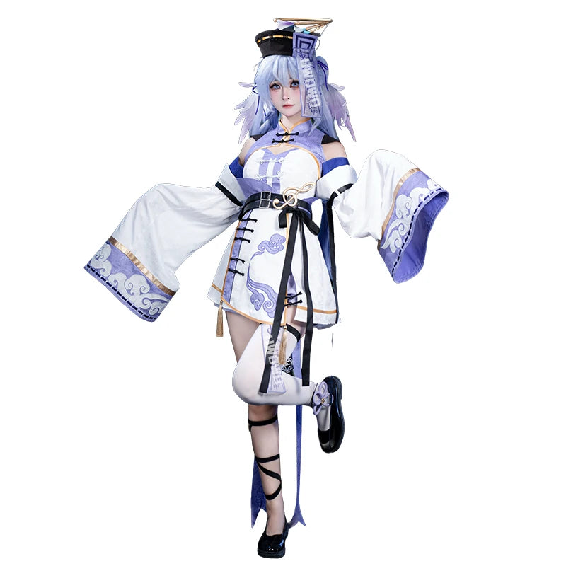 PRE SALE UWOWO Robin Cosplay Game Honkai Star Rail Fanart Robin Jiangshi Chinese Zombie Cosplay Costume Halloween Costume