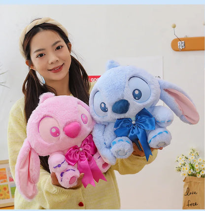 20/30/40CM Big Size Stitch Disney Anime Plush Stuffed Doll Kawaii Room Decor Plush Pillow Children's Holiday Gifts