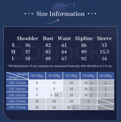 IN STOCK Phosphophylli/Cinnabar/Diamond Cosplay Costume Anime Land of the Lustrous Cosplay DokiDoki-SR Women Black Uniform