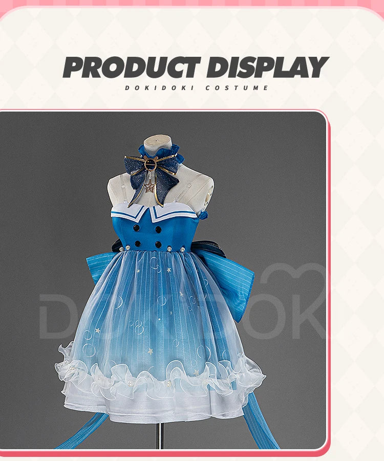 IN STOCK Nikki Cosplay Costume Game Infinity Nikki【S-3XL】DokiDoki-N Women Pink Blue Dress Nikki Cosplay Plus Size