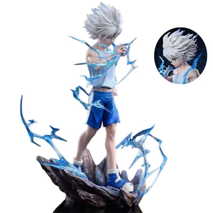 23cm Hunter Anime Figures Killua Zoldyck Figure Manga Action Figure Pvc Model Statue Collection Decoration Toys Gift Ornaments