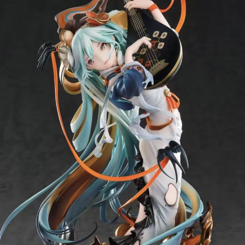 1/8 PVC Long Hair Hatsune House Of Flying Daggers Anime Peripherals Desk Setup Ornament Anime Girl Trendy Toy Model Boy'S Gift