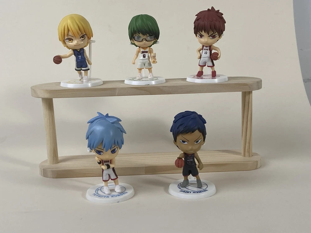 10cm Kuroko’s Basketball Q Version Anime PVC Action Figure Toy Birthday Gift - 5pcs all / opp