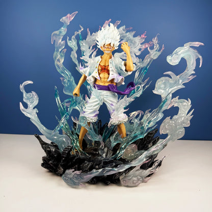 JT Nika Monkey D. Luffy Action Figure ONE PIECE Anime Figures Luffy Fifth Gear Figures PVC Statue Collection Model Gifts