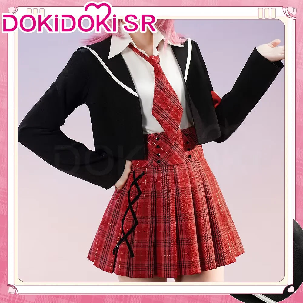 Hinamori Amu Cosplay Costume Anime Shugo Chara! Cosplay DokiDoki-SR Women Cute School Uniform JK Hinamori Amu Cosplay