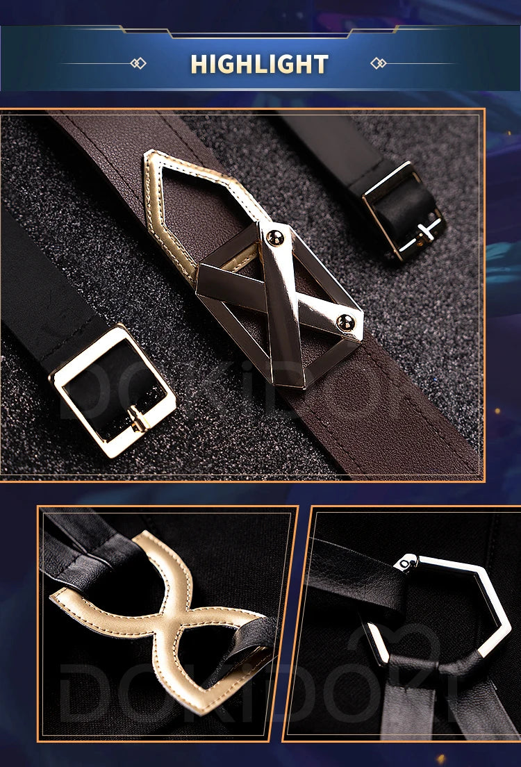 IN STOCK Jinxx Hoodie Cosplay Costume Game Anime Cosplay【S-3XL】DokiDoki-R Women Halloween Costume Jinxx Cosplay Hat Plus Size