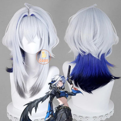 Wuthering Waves Galbrena Cosplay Costume Wig Uniform Outfit Jacket Carnival Halloween Party for Women Girls Role Play Cos Props