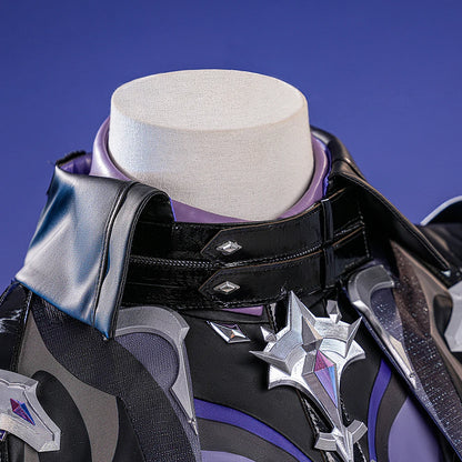 Genshin Impact Kyryll Chudomirovich Flins Cosplay Costume Wig Uniform Outfit Carnival Halloween Party for Women Men Role Play