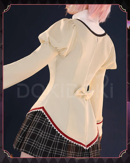 IN STOCK Madoka Akemi Tomoe Mami Cosplay Anime DokiDoki-SR Women Cute Costume Uniform