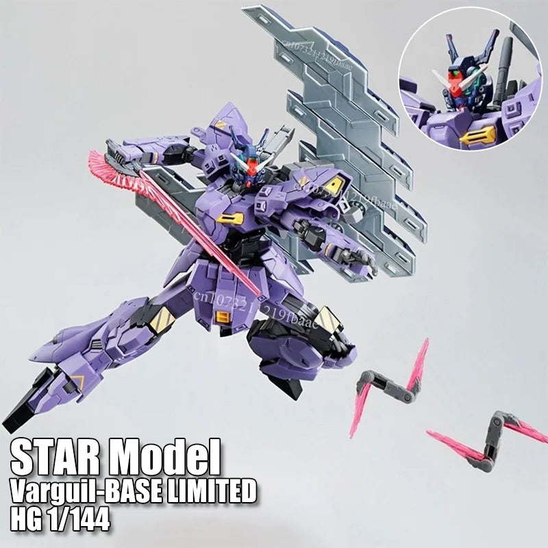In Stock STAR Model Varguil HG 1/144 BASE LIMITED MOON Assembly Model Kit Toys Action Figures Robot Mecha Gifts