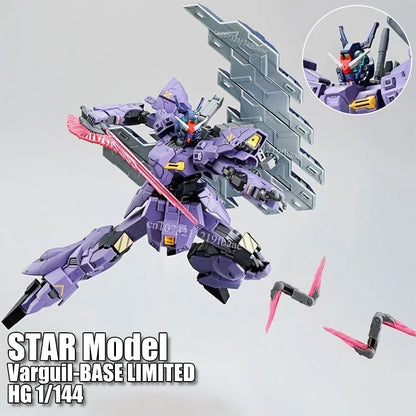 In Stock STAR Model Varguil HG 1/144 BASE LIMITED MOON Assembly Model Kit Toys Action Figures Robot Mecha Gifts