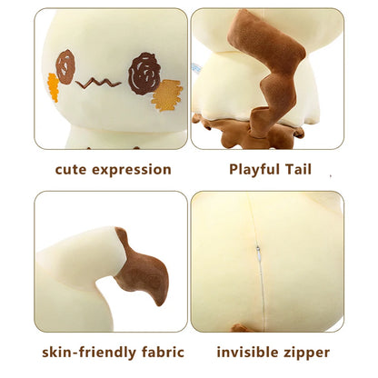 35/95cm Mimikyu Large Pokemon Plush Toys Anime Doll Cartoon Pikachu Pokémon Plushie Kawaii Stuffed Gift for Kids Birthday Xmas