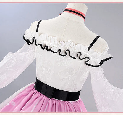 IN STOCK Nikki Cosplay Costume Game Infinity Nikki【S-3XL】DokiDoki-N Women Pink Blue Dress Nikki Cosplay Plus Size