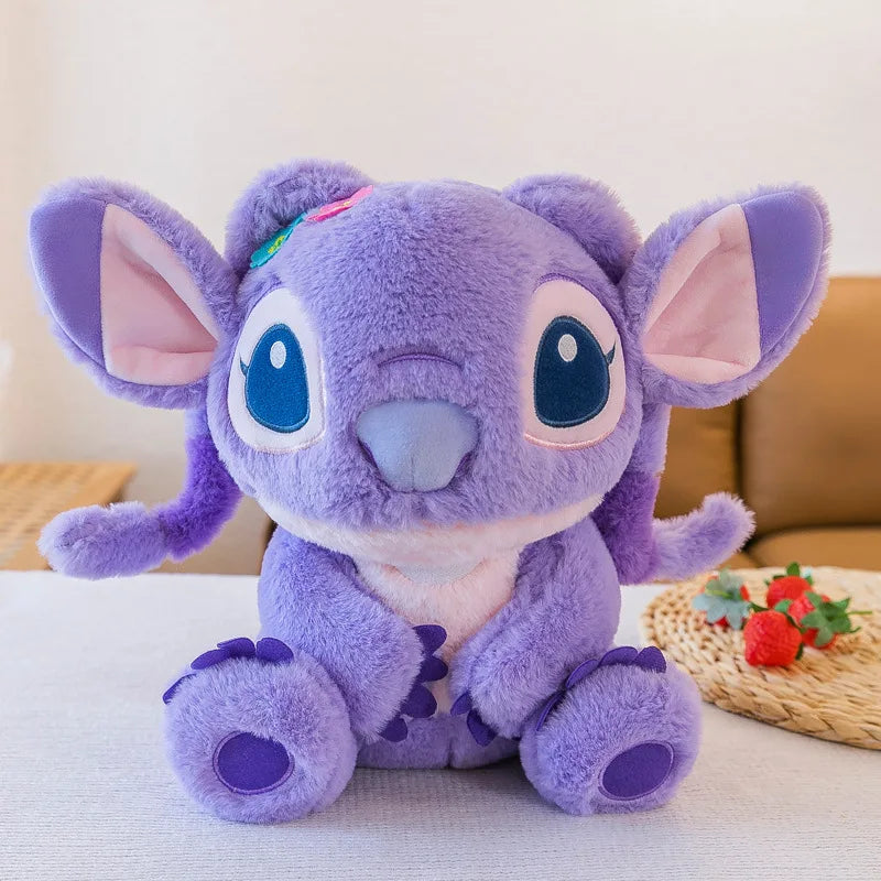 35/55/70CM Big Size Disney Stitch Cute Anime Plush Stuffed Doll Room Decoration Peluche Pillow Kawaii Plushies Ornaments Gifts